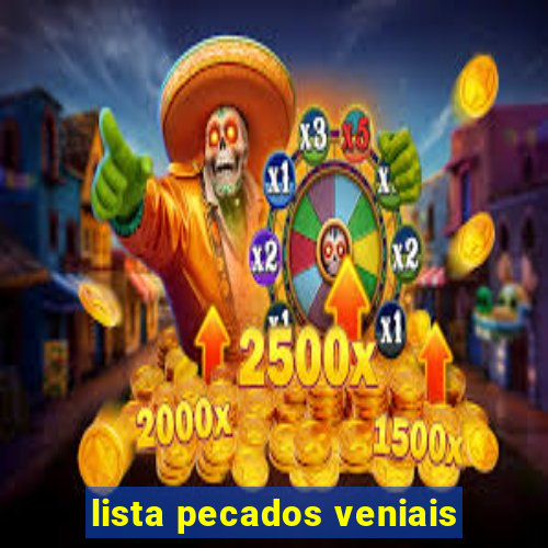 lista pecados veniais